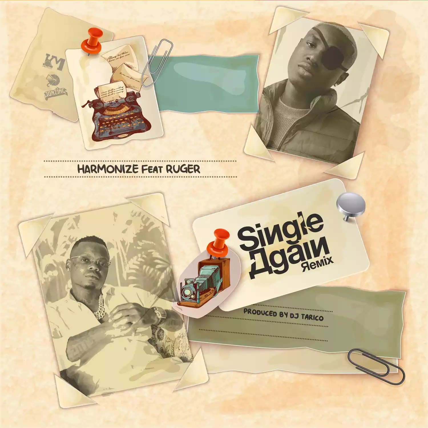 Harmonize ft Ruger Single Again Remix Mp3 Download