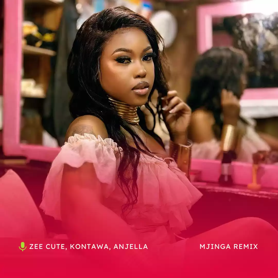 Zee Cute ft Kontawa Anjella Mjinga Remix Mp3 Download
